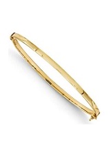 gorgeous solid silver kids bangle bracelet